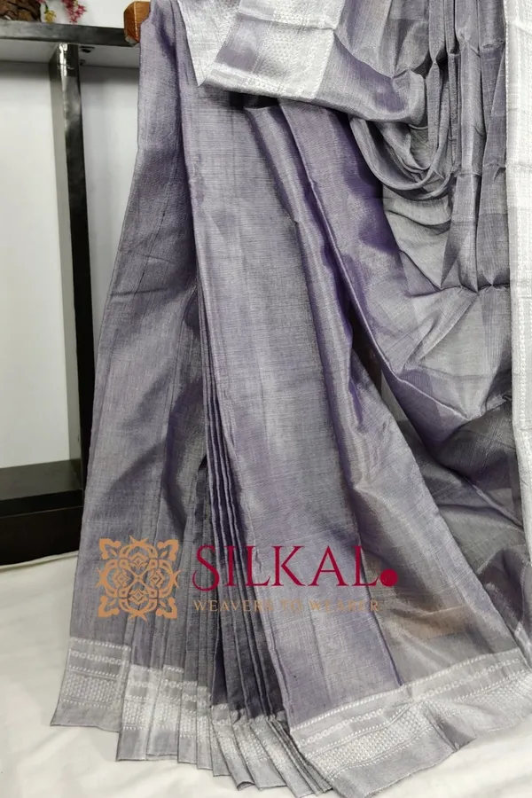 Ilkal_Handloom_Viscose_Cotton_Silk_Chikki_Paras_Border_Saree_Saree_Code-_SKL03512