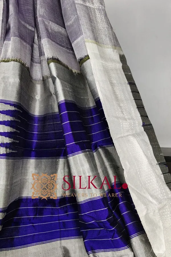 Ilkal_Handloom_Viscose_Cotton_Silk_Chikki_Paras_Border_Saree_Saree_Code-_SKL03512