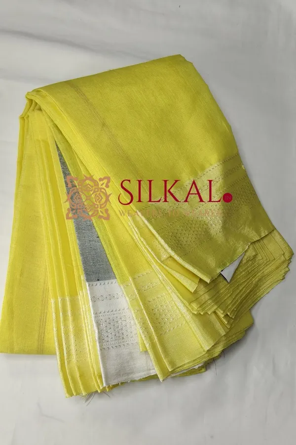 Ilkal_Handloom_Viscose_Cotton_Silk_Chikki_Paras_Border_Saree_Saree_Code-_SKL03513