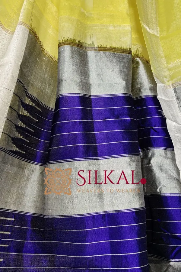 Ilkal_Handloom_Viscose_Cotton_Silk_Chikki_Paras_Border_Saree_Saree_Code-_SKL03513