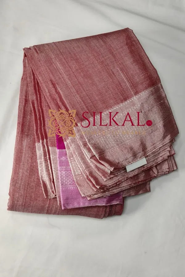 Ilkal_Handloom_Viscose_Cotton_Silk_Chikki_Paras_Border_Saree_Saree_Code-_SKL03517