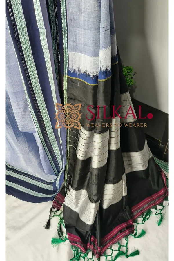 Ilkal_Handloom_Viscose_Cotton_Silk_Gayatri_Border_Saree-SKL04253