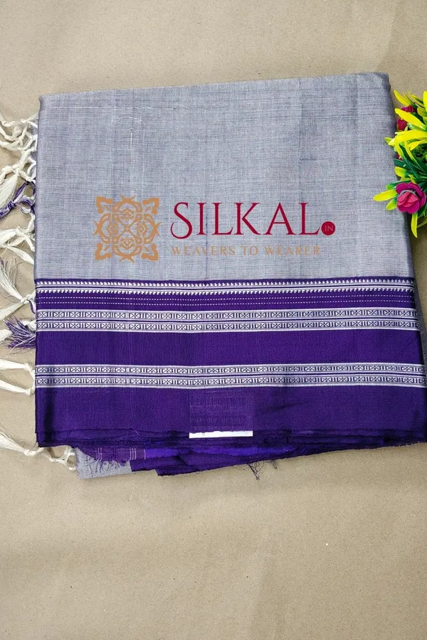 Ilkal_Handloom_Viscose_Cotton_Silk_Gayatri_Border_Saree-_SKL04254