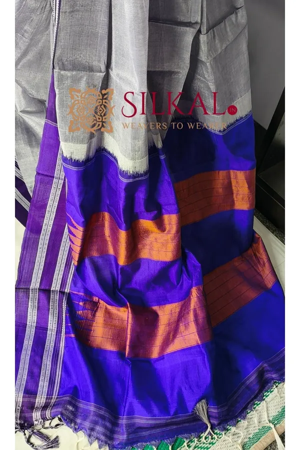 Ilkal_Handloom_Viscose_Cotton_Silk_Gayatri_Border_Saree-_SKL04254
