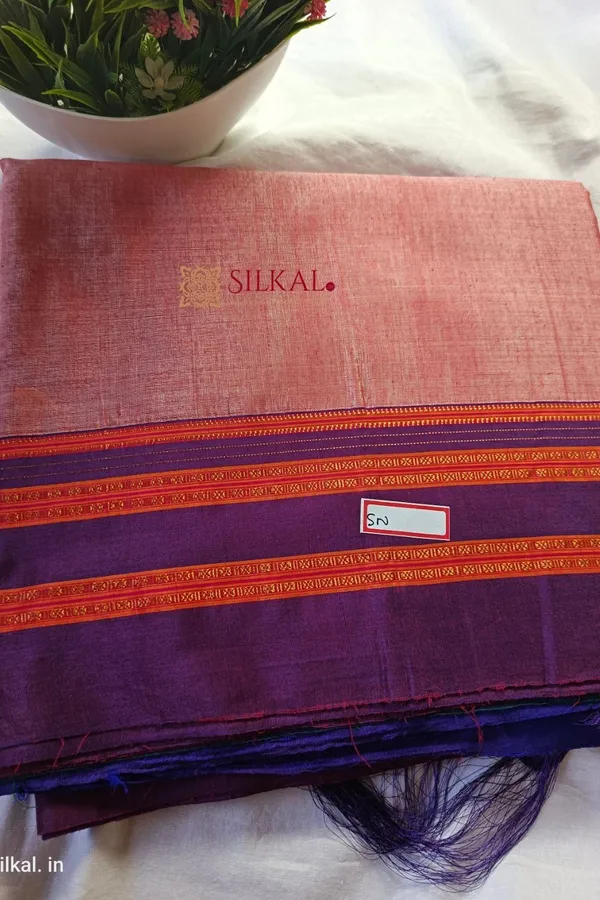 Ilkal_Handloom_Viscose_Cotton_Silk_Special_Gayatri_Border_Saree_Saree_Code-_SKL1241