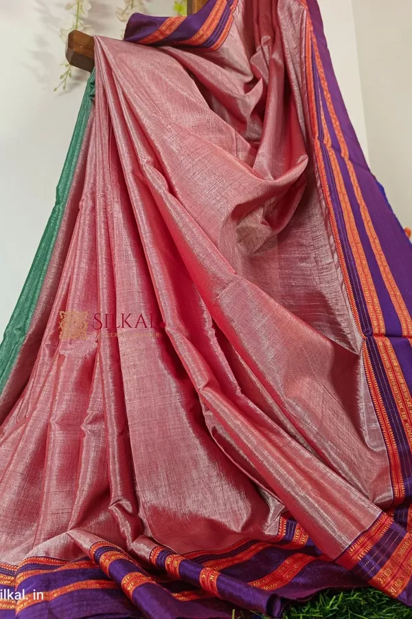 Ilkal_Handloom_Viscose_Cotton_Silk_Special_Gayatri_Border_Saree_Saree_Code-_SKL1241