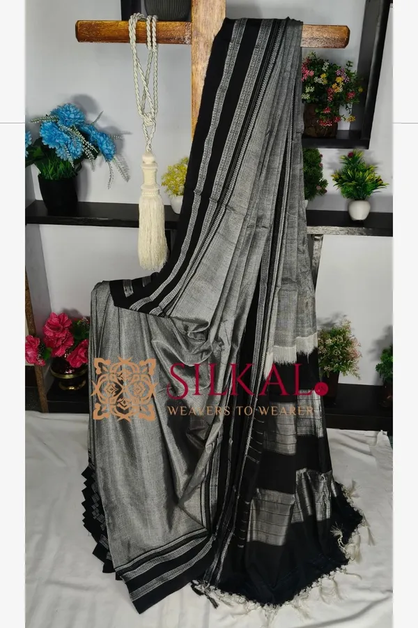 Ilkal_Handloom_Viscose_Cotton_Silk_Special_Gayatri_Border_Saree_SKL04252