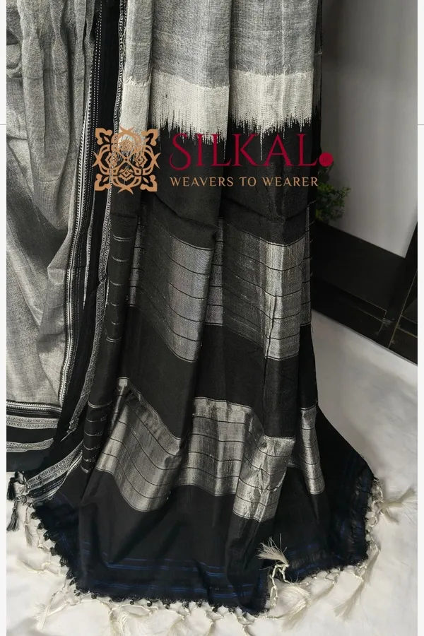 Ilkal_Handloom_Viscose_Cotton_Silk_Special_Gayatri_Border_Saree_SKL04252