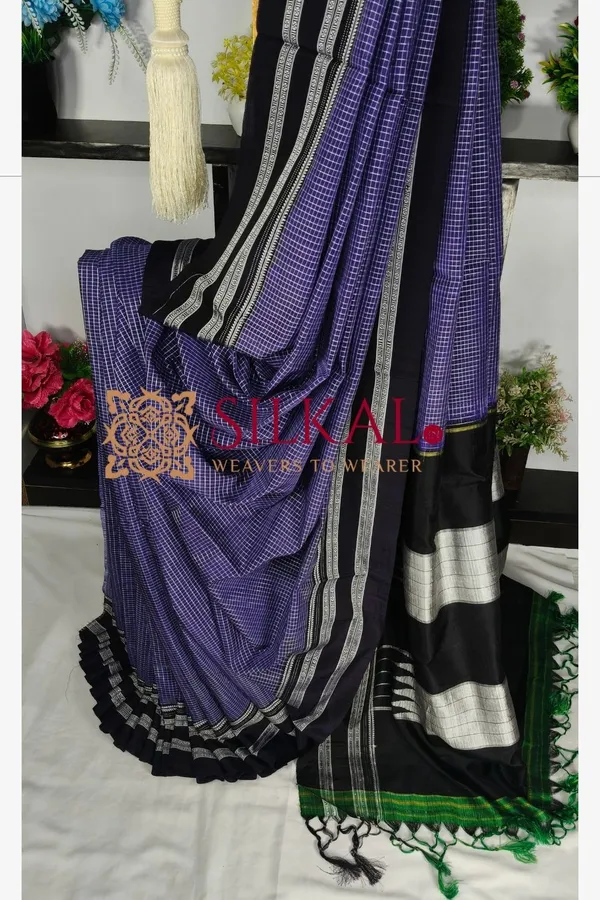 Ilkal_Handloom_Viscose_Cotton_Silk_Special_Gayatri_Border_Saree_SKL04255