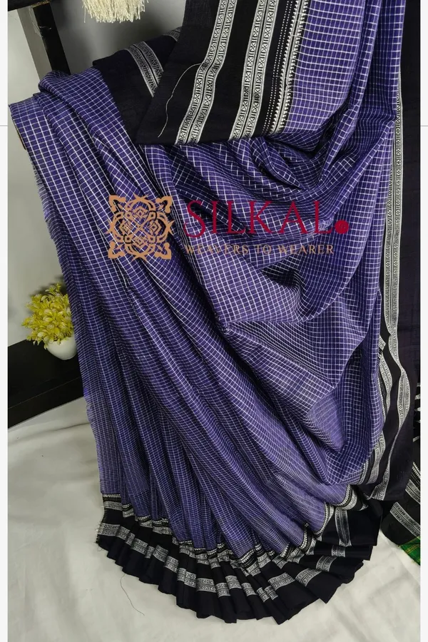 Ilkal_Handloom_Viscose_Cotton_Silk_Special_Gayatri_Border_Saree_SKL04255