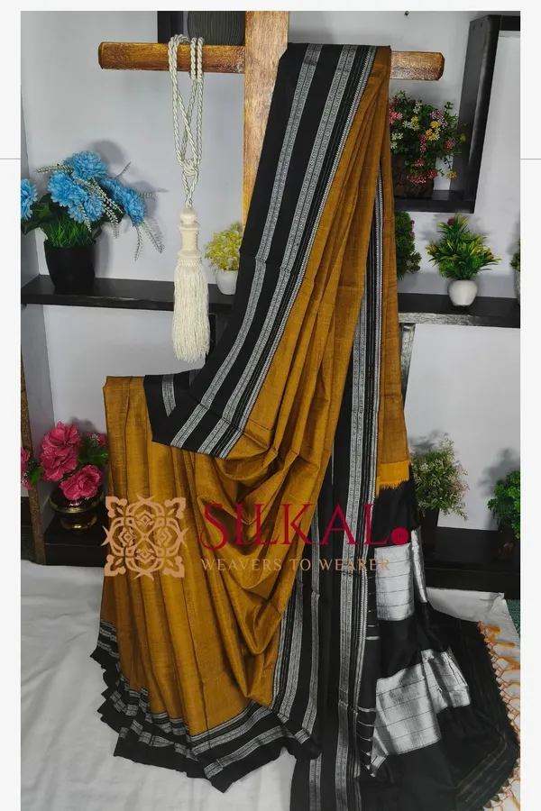 Ilkal_Handloom_Viscose_Cotton_Silk_Special_Gayatri_Border_Saree_SKL04256