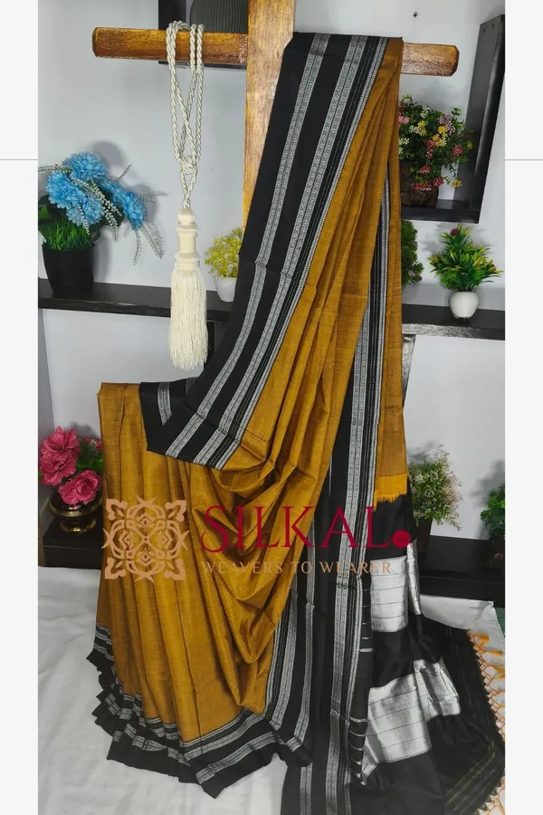 Ilkal_Handloom_Viscose_Cotton_Silk_Special_Gayatri_Border_Saree_SKL04256