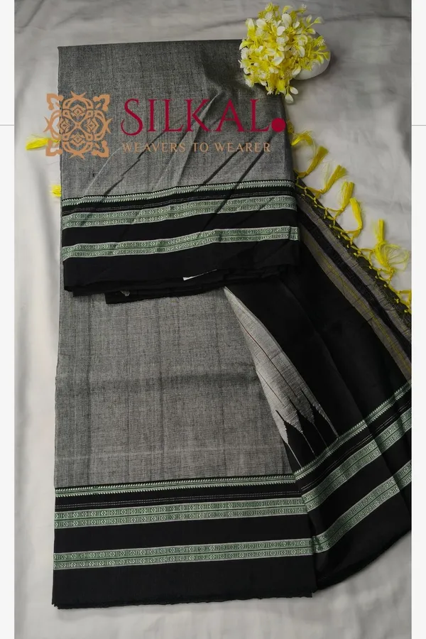 Ilkal_Handloom_Viscose_Cotton_Silk_Special_Gayatri_Border_Saree_SKL04258