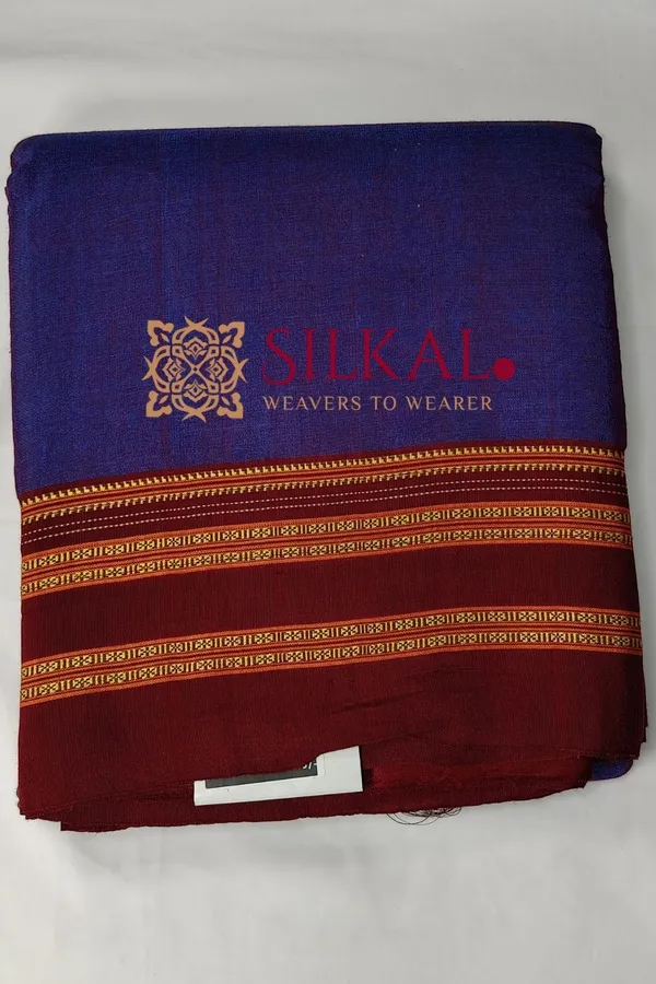 Ilkal_Handloom_Viscose_Cotton_Silk_Special_Gayatri_Border_Saree_Saree_Code-_SKL03499