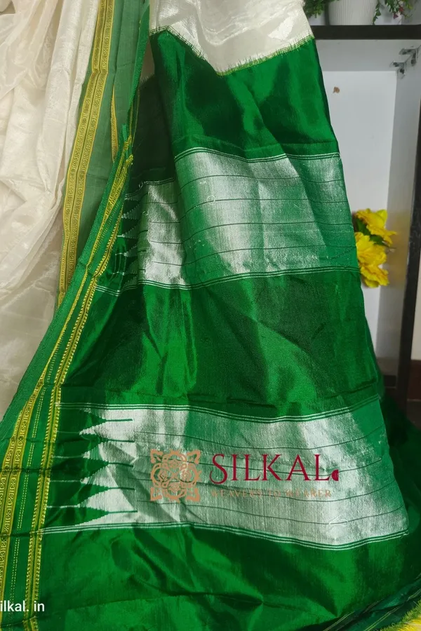 Ilkal_Handloom_Viscose_Cotton_Silk_Special_Gayatri_Border_Saree_Code-_SKL1309