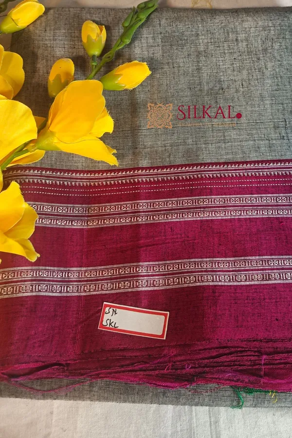 Ilkal_Handloom_Viscose_Cotton_Silk_Special_Gayatri_Border_Saree_Saree_Code-_SKL1733