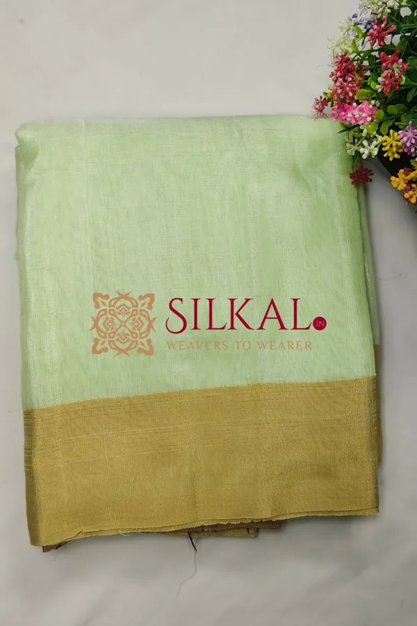 Ilkal_Handloom_Viscose_Silk_Chikki_Paras_Border_Saree_Code-_SKL03833