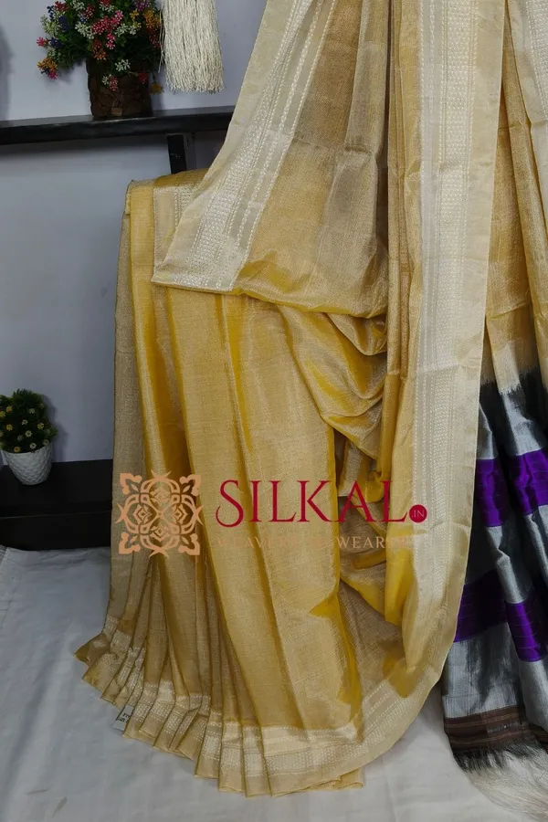 Ilkal_Handloom_Viscose_Silk_Chikki_Paras_Border_Saree_Code-_SKL03836