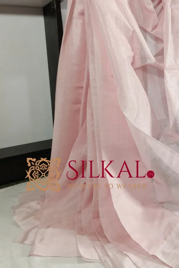 Ilkal_Handloom_Viscose_Silk_Chikki_Paras_Border_Saree_Saree_Code-_SKL03333
