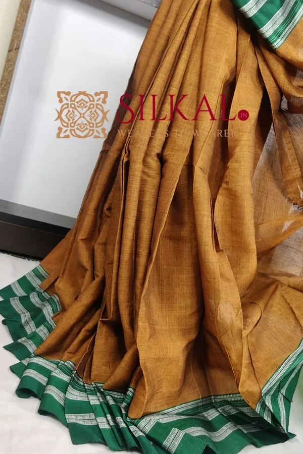 Ilkal_Handloom_Viscose_Silk_Gayatri_Border_Saree_Saree_Code-_SKL1956