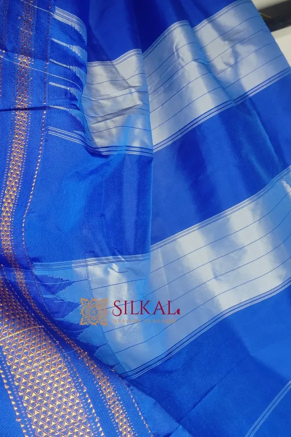 Ilkal_Ikkat_Print_Cotton_Silk_Saree_Code-_SKL1814