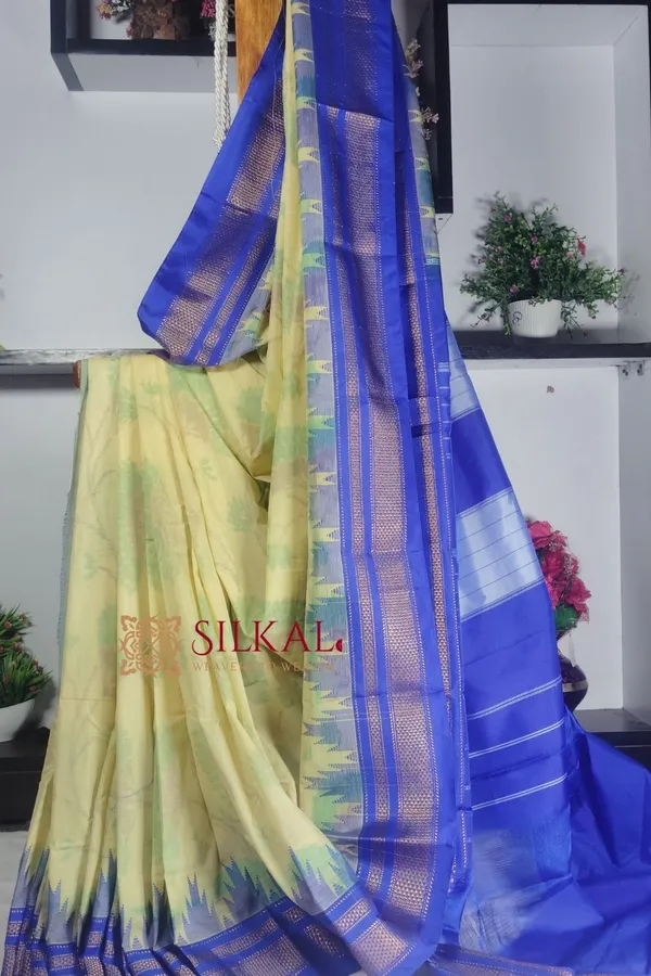 Ilkal_Ikkat_Print_Cotton_Silk_Saree_Saree_Code-_SKL1815