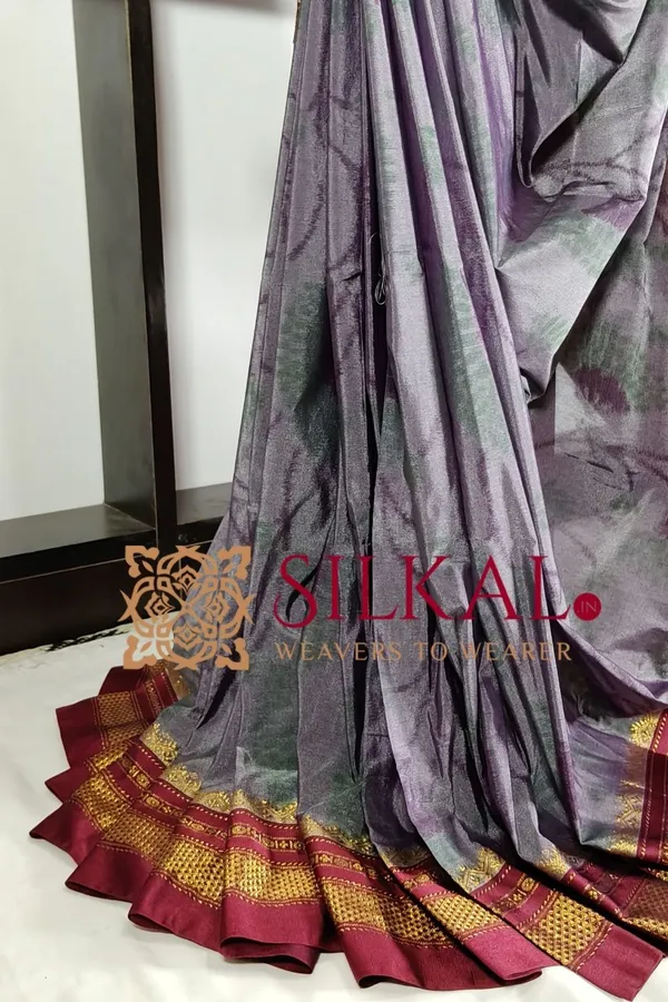 Ilkal_Ikkat_Print_Cotton_Silk_Saree_SKL03315