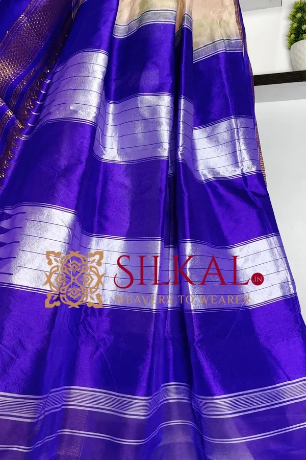 Ilkal_Ikkat_Print_Cotton_Silk_Saree_SKL03317