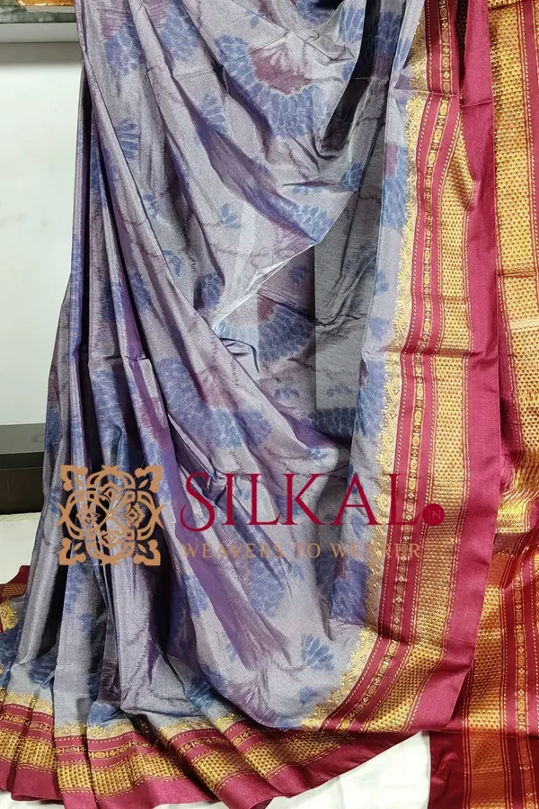 Ilkal_Ikkat_Print_Cotton_Silk_Saree_SKL03323