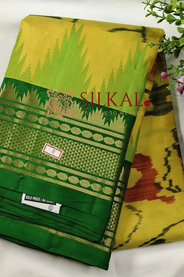 Ilkal_Ikkat_Pure_Silk_Saree_SKL03715