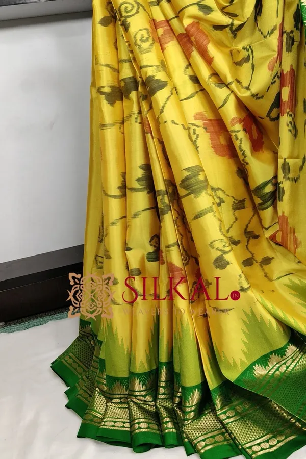 Ilkal_Ikkat_Pure_Silk_Saree_SKL03715