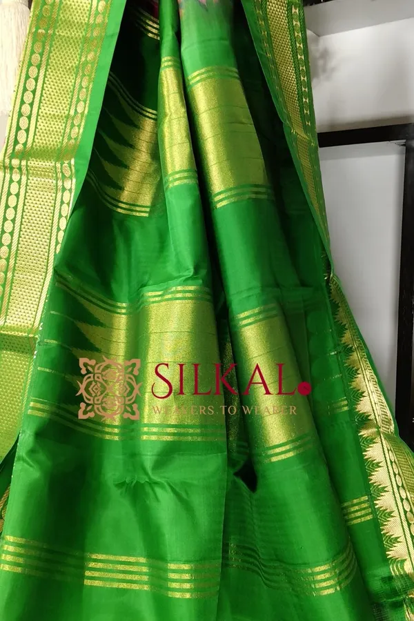 Ilkal_Ikkat_Pure_Silk_Saree_SKL03716