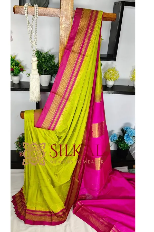 Ilkal_Jarri_checks_Saree_SKL04150