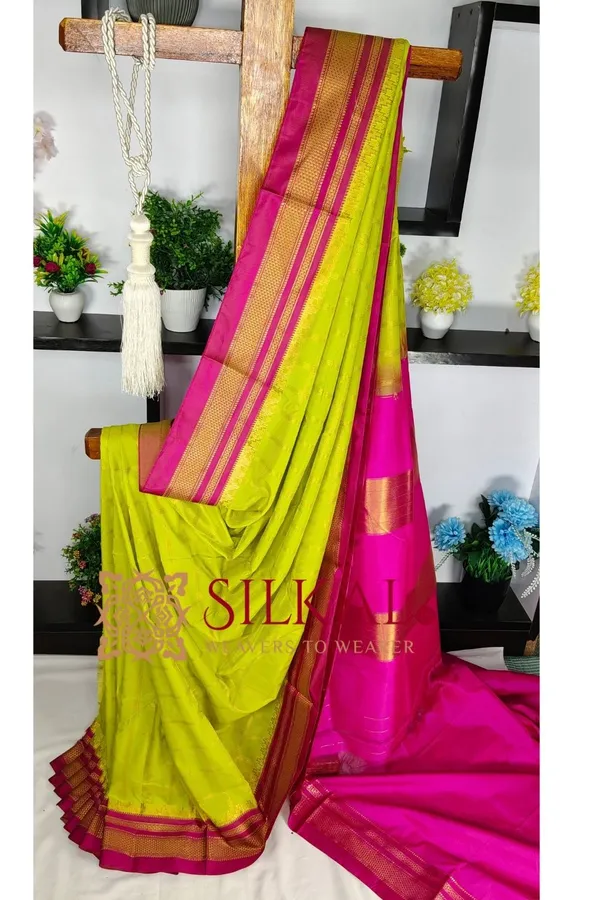 Ilkal_Jarri_checks_Saree_SKL04150