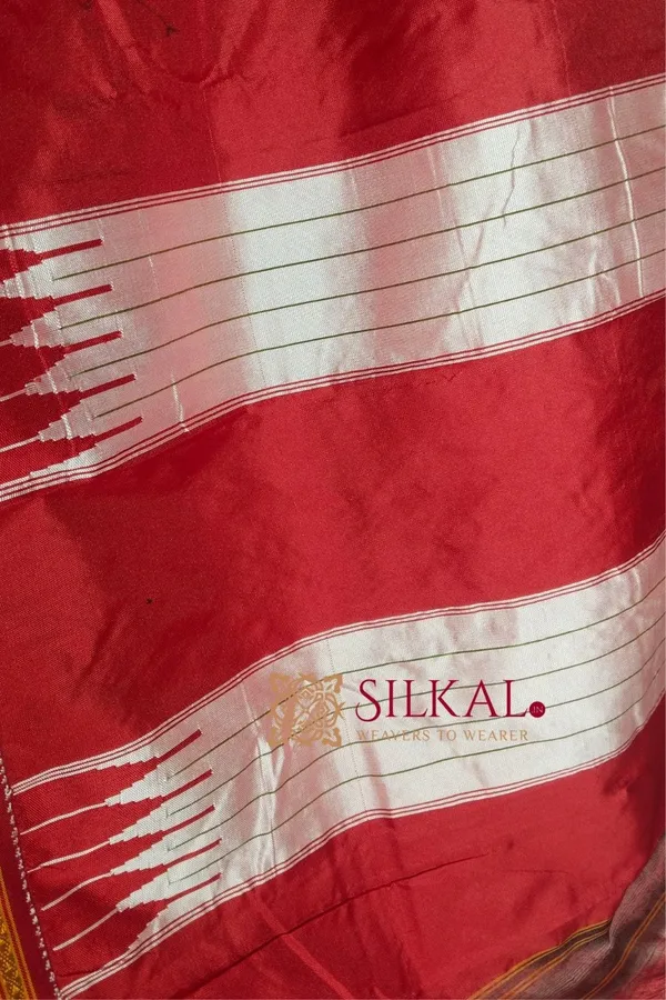 Ilkal_Kaddi_Cotton_Saree_Code-_SKL1830