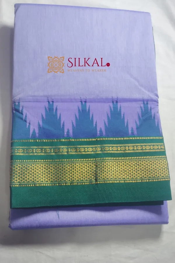 Ilkal_Temple_Cotton_Silk_Saree_Code-_SKL1807