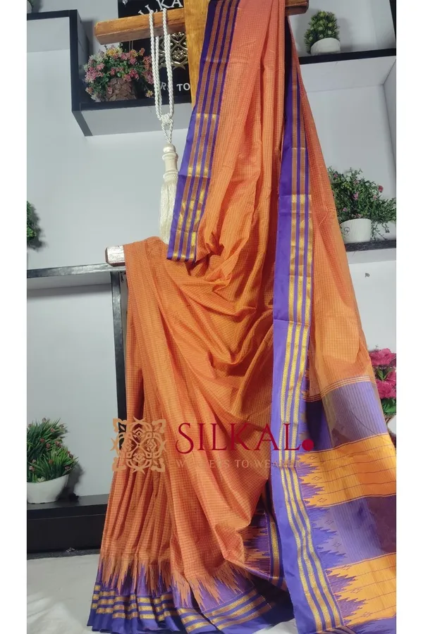 Ilkal_Kaddi_Cotton_Saree_–_Traditional_Elegance_In_Cotton_Saree_Code-_SKL1805