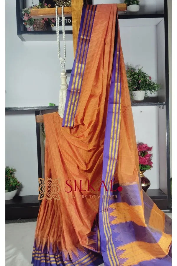 Ilkal_Kaddi_Cotton_Saree_–_Traditional_Elegance_In_Cotton_Saree_Code-_SKL1805