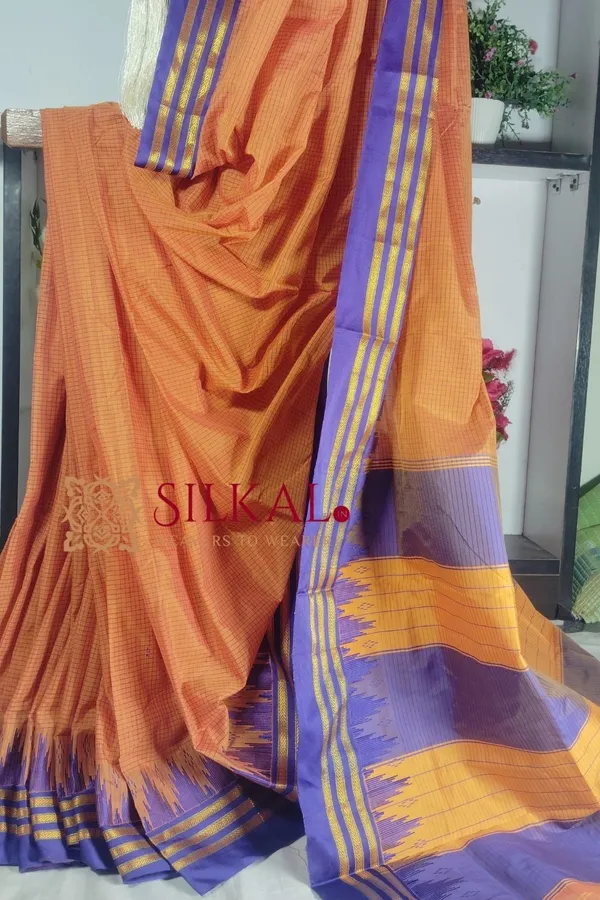 Ilkal_Kaddi_Cotton_Saree_–_Traditional_Elegance_In_Cotton_Saree_Code-_SKL1805