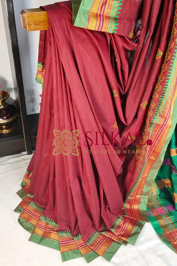 Ilkal_Kasuti_Saree_SKL04127