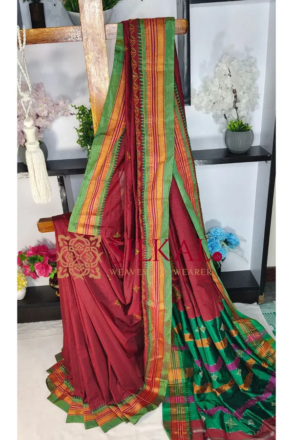 Ilkal_Kasuti_Saree_SKL04127