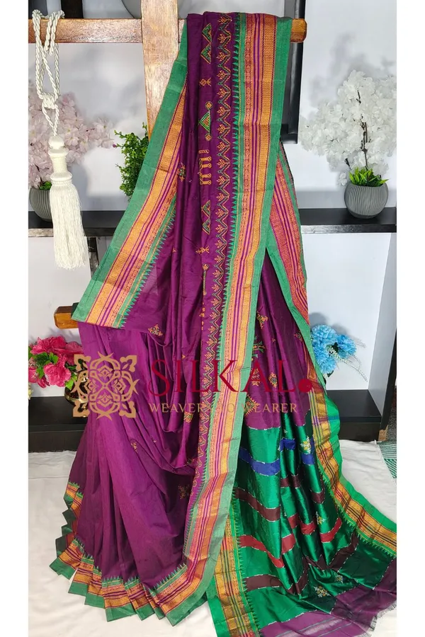 Ilkal_Kasuti_Saree_SKL04129