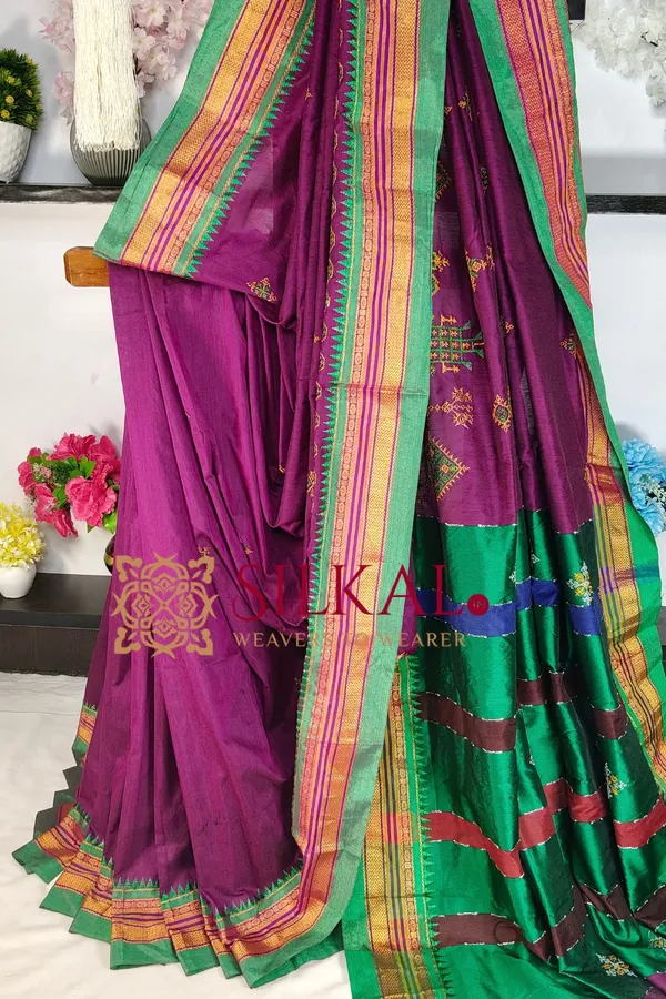 Ilkal_Kasuti_Saree_SKL04129