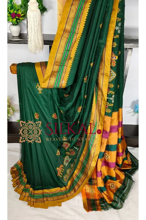 Ilkal_Kasuti_Saree_SKL04183