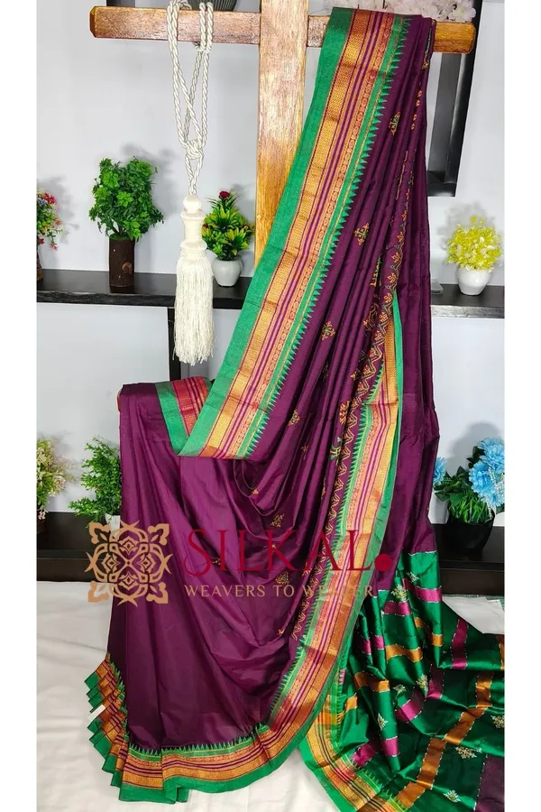 Ilkal_Kasuti_Saree_SKL04184