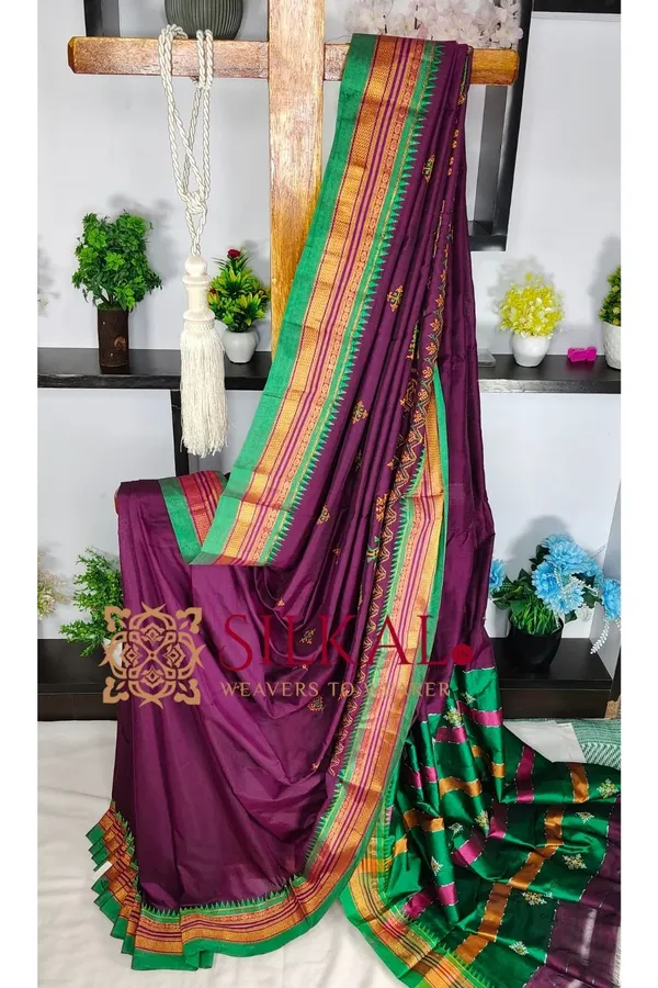 Ilkal_Kasuti_Saree_SKL04184