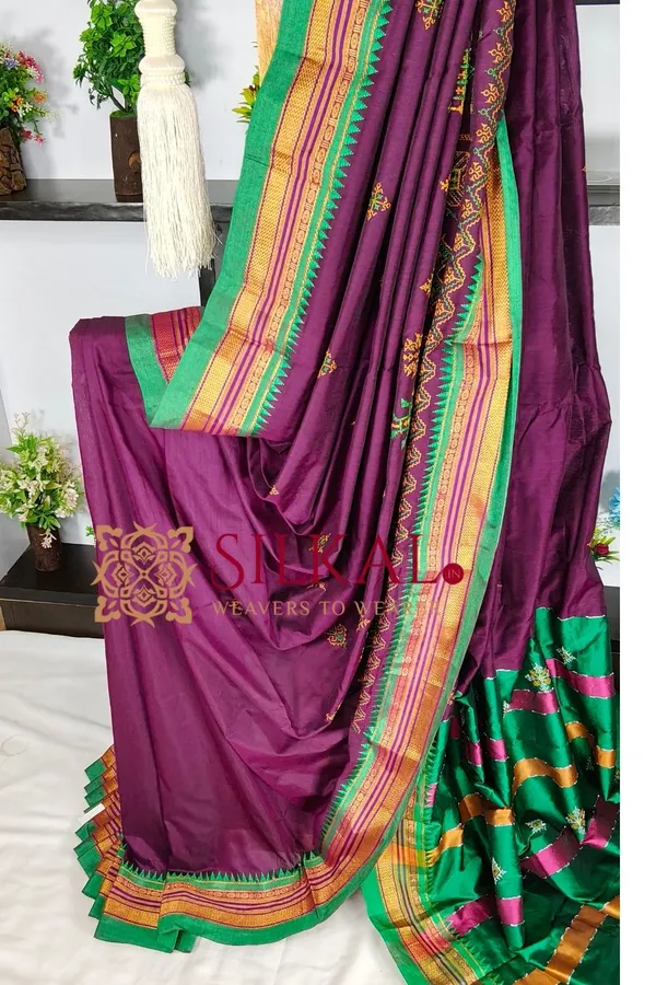 Ilkal_Kasuti_Saree_SKL04184