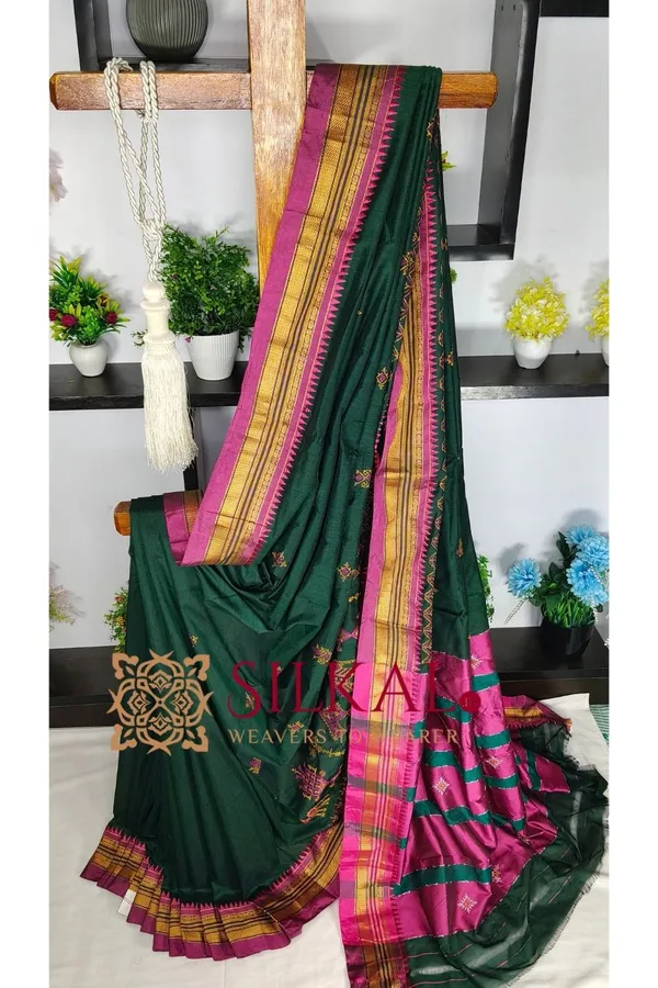 Ilkal_Kasuti_Saree_SKL04186