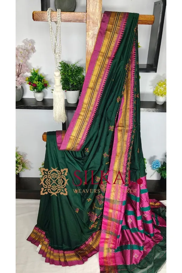Ilkal_Kasuti_Saree_SKL04186
