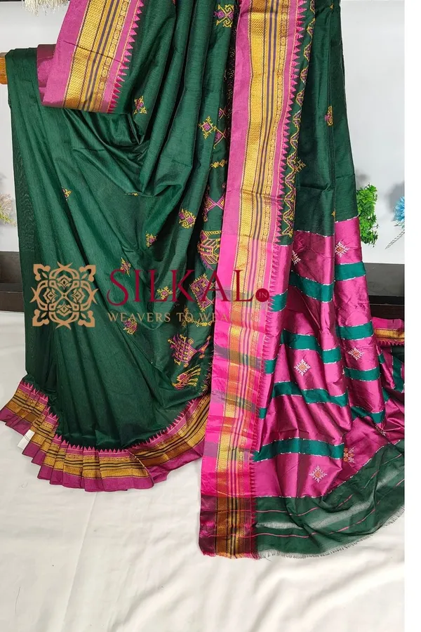 Ilkal_Kasuti_Saree_SKL04186